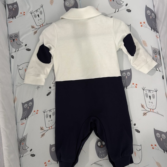 Baby Boy Tuxedo Onesie 0-3 Month - Picture 2 of 2